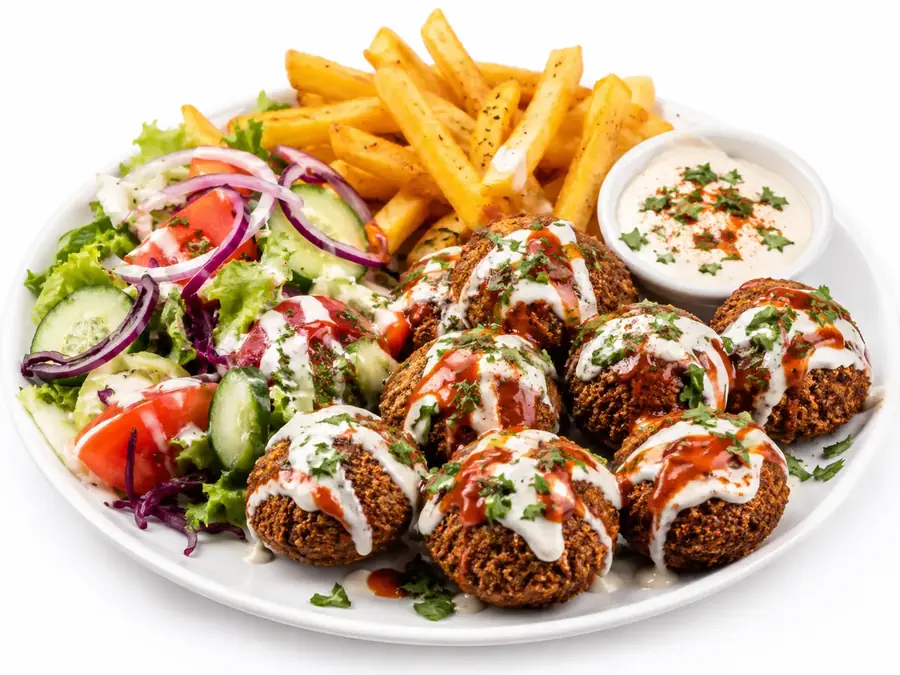 Falafel-Teller