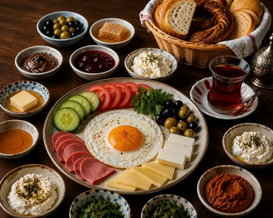Frühstück mit Spiegelei