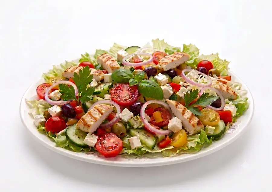 Salat Hähnchenbrust-Filet